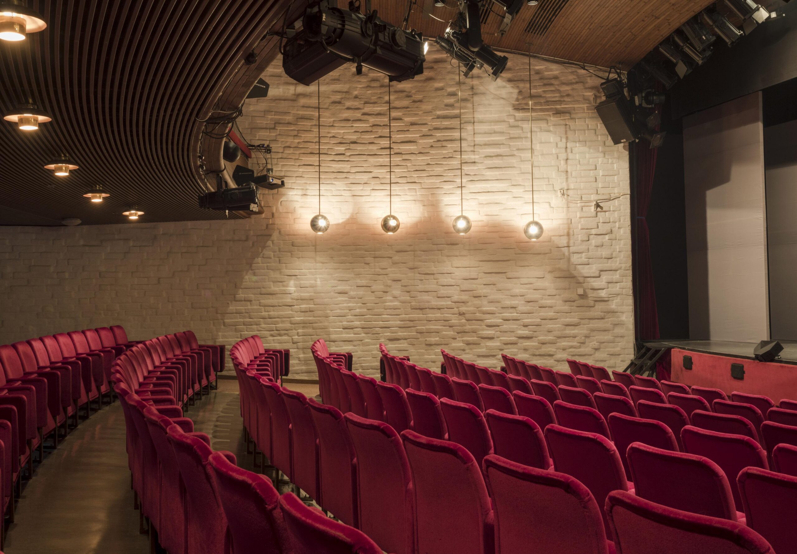 The auditorium of Lilla Teatern