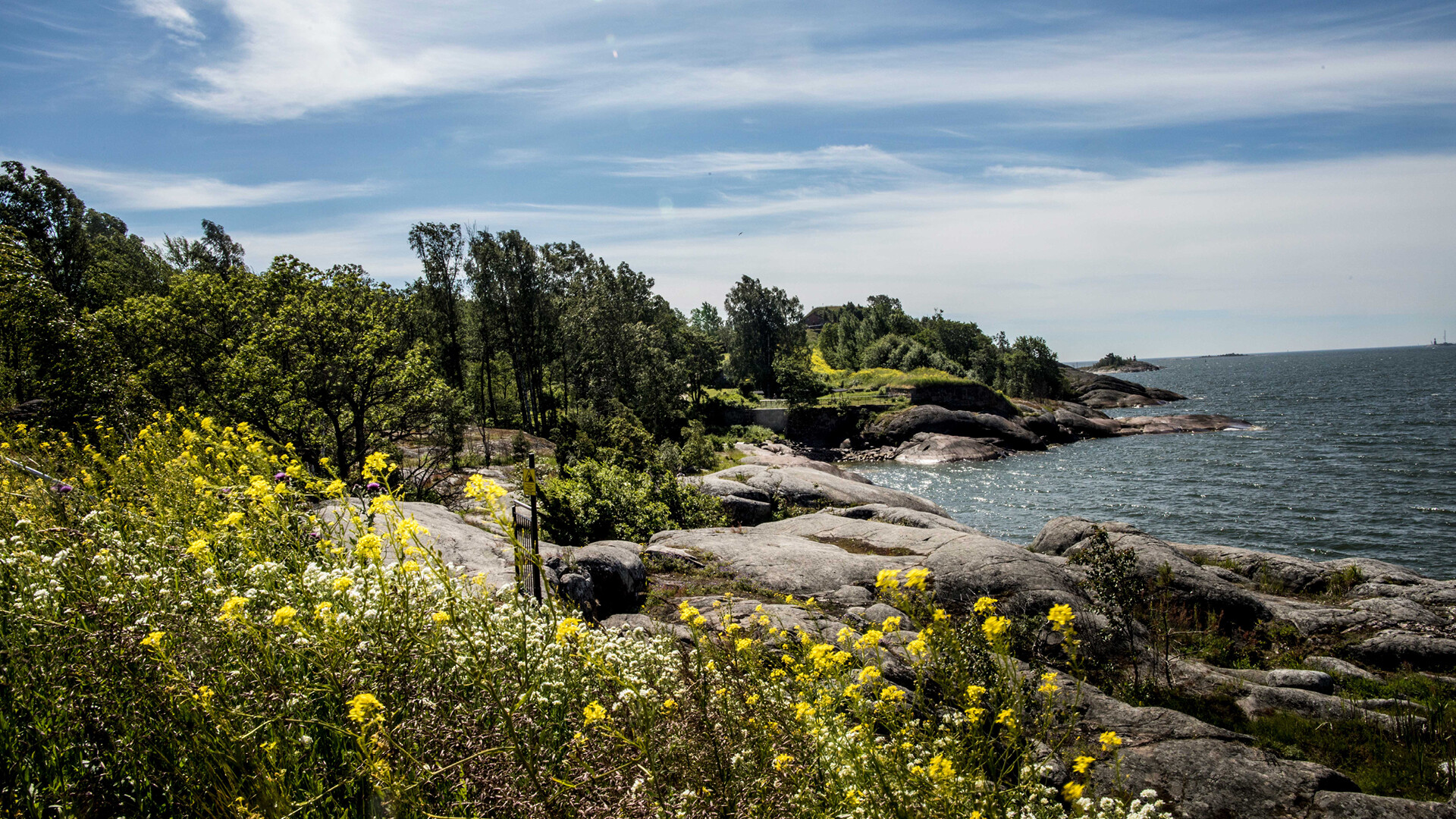 Vallisaari island in Helsinki