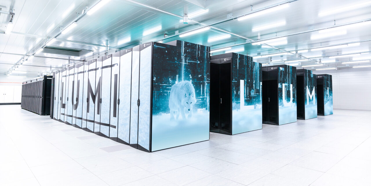 Lumi supercomputer in Finland