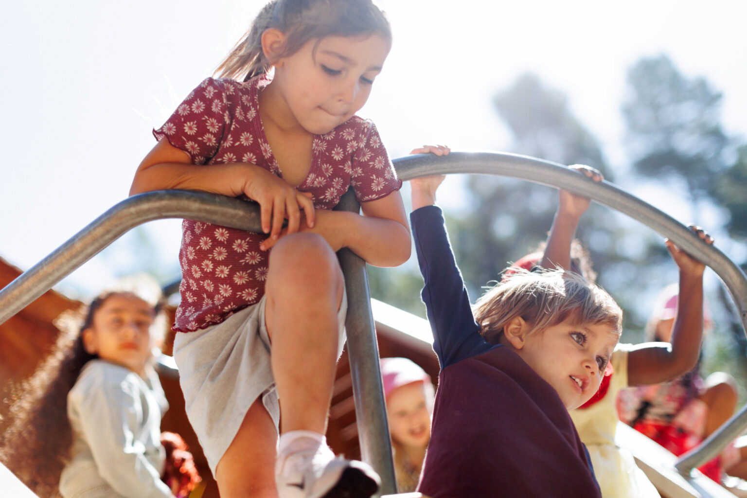 Children in the playground